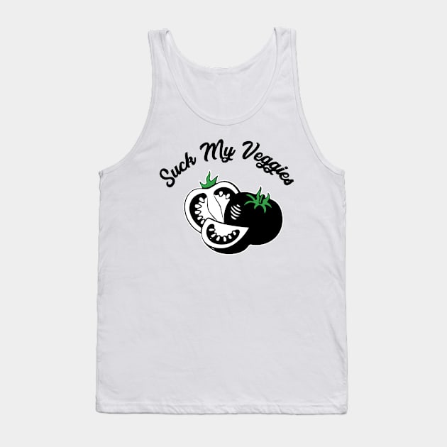 Suck My Veggies Tank Top by fuseleven